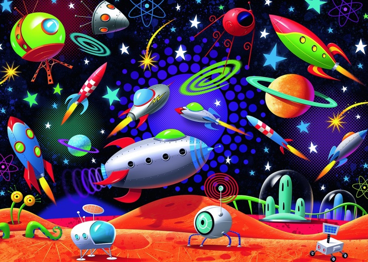 Анимационная программа Космическое путешествие